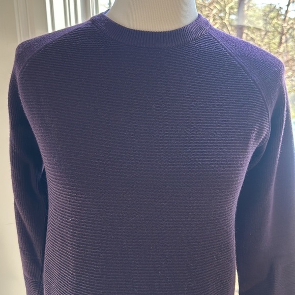 Lululemon Black Cherry Simply Wool Sweater, Size 8, Like New Condition - Picture 6 of 10